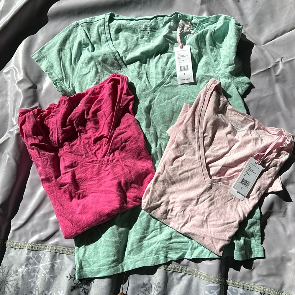 Vineyard Vines Small Vneck T-Shirt Bundle